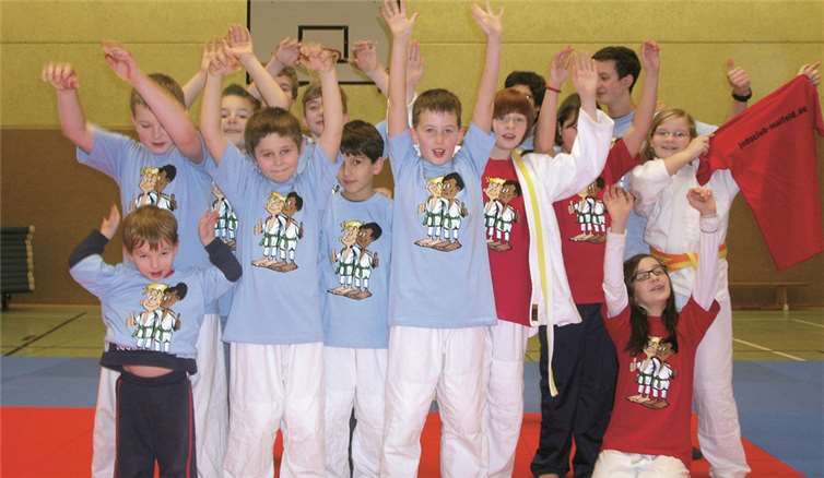 Die Judokas vom JC Maifeld freuen sich über neue Gesichter.privat