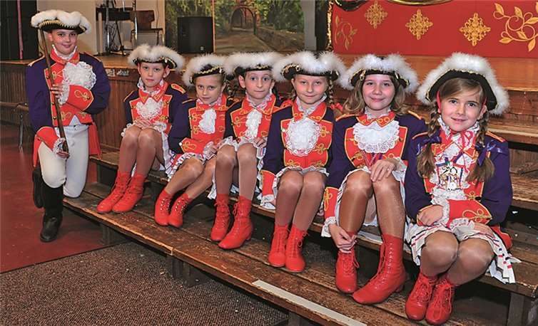 Die Jüngsten der KG freuen sich schon auf die neue Session. privat