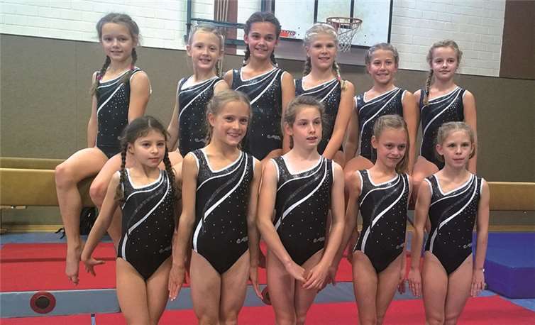 Die Jüngsten vertreten den Rheinbacher Turnverein im Landesfinale in Krefeld.Privat