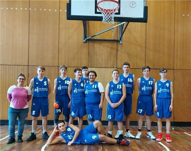 Die Jugend-Basketballer des Postsportverein Remagen. Quelle: Postsportverein Remagen