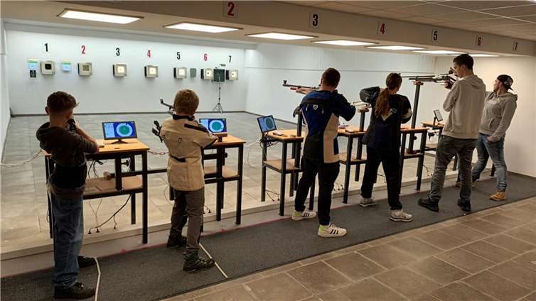 Die Jugend beim Training. Fotos: privat