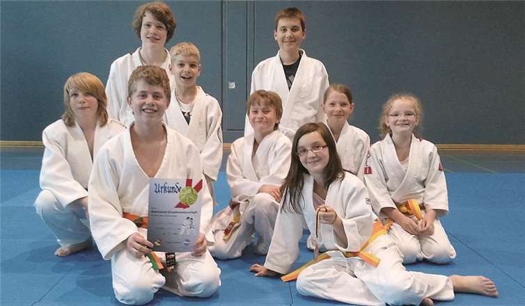 Die Jugend des Judoclubs Maifeld kann erste Erfolge nachweisen.privat