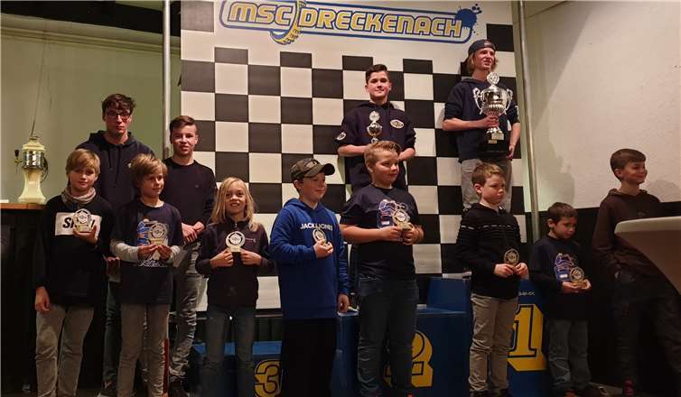 Die Jugend des MSC Dreckenach.Quelle: MSC Dreckenach