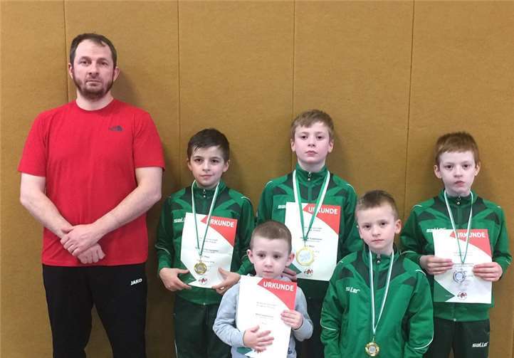 Die Jugend des Ringervereins geht nach dem Erfolg bei den Landesmeisterschaften optimistisch in die neue Saison.privat