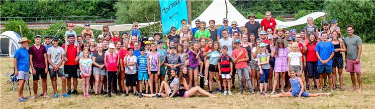 Die Jugend des Turner-Bundes 1867 e. V. Andernach verbrachten tolle Tage im Zeltlager in Philippsheim.privat