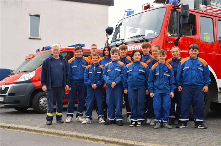 Die Jugendfeuerwehr Mertloch. Fotos: privat