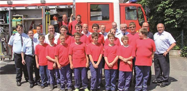 Die Jugendfeuerwehr „Oberes Brohltal“ soll dem Nachwuchsmangel abhelfen.Rü