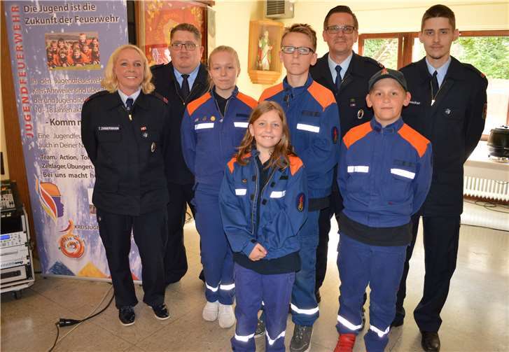 Die Jugendfeuerwehr feierte 25-jähriges Jubiläum.AB