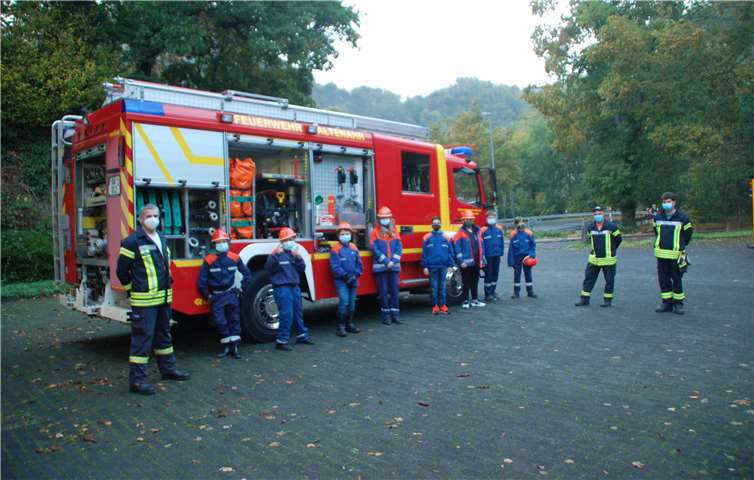 Die Jugendfeuerwehr fuhr zur Stützpunktwehr in Altenahr. Foto: privat