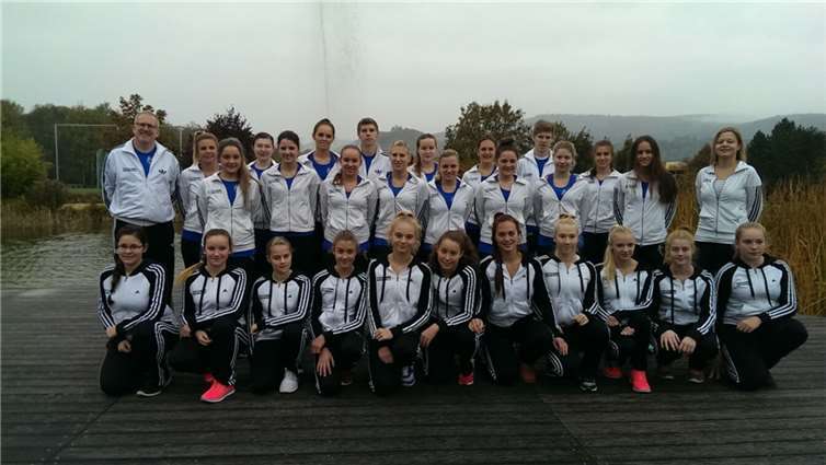 Die Jugendformation Blue Flames und die Hauptklasse Blue Magic.privat