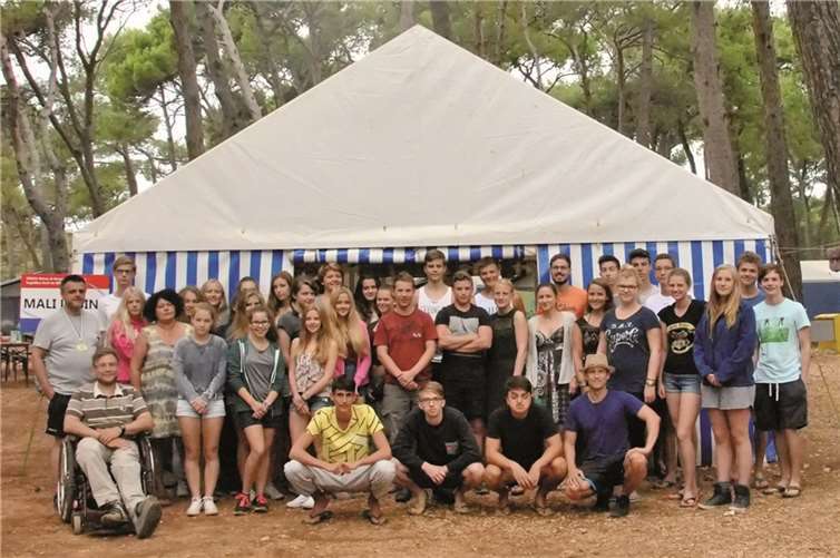 Die Jugendfreizeit der katholischen Kirchengemeinden St. Pius und St. Marien/St. Willibrord führte in diesem Jahr auf die Insel Lošinj an der Adriaküste Kroatiens. privat