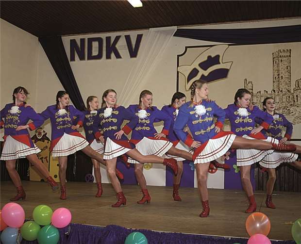 Die Jugendgarde überzeugte die Möhnen-