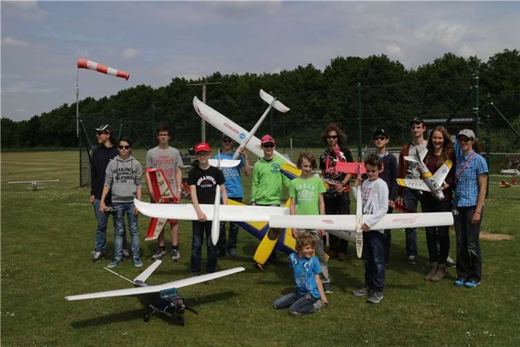 Die Jugendgruppe „Die Pampersflieger“.privat