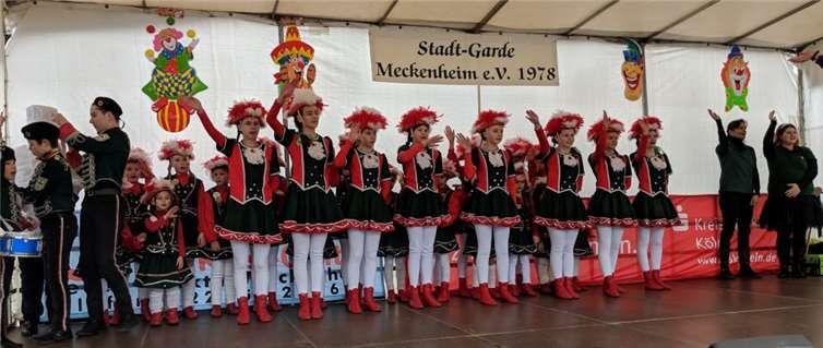 Die Jugendgruppe der Stadtgarde.Fotos: privat