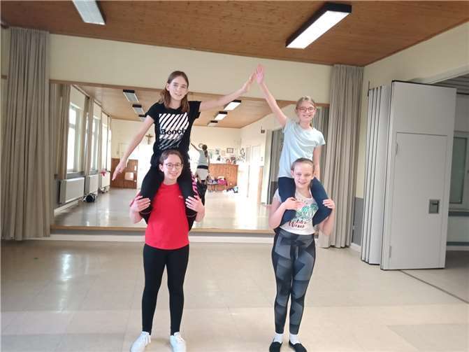 Die Jugendgruppe der Tanzgruppe Lützinck ist nach der Karnevalssession ins Training gestartet. Foto: privat