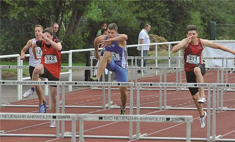 Die Jugendlichen aus Rheinland-Pfalz ermittelten ihre Besten in diesem Jahr im Apollinaris-Stadion in Bad Neuenahr.