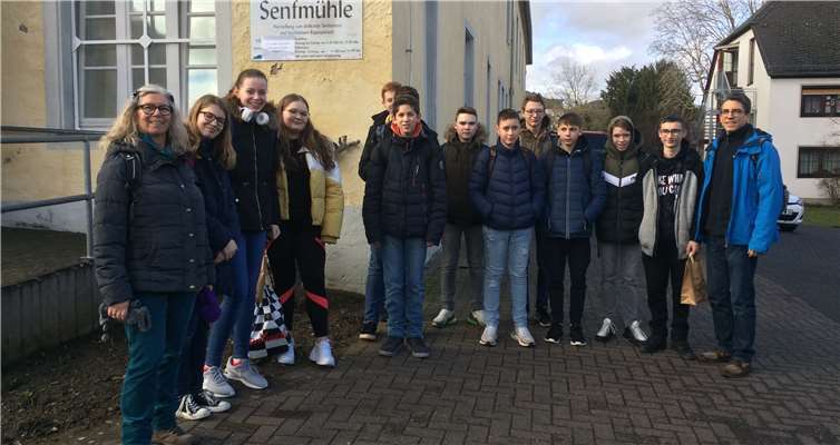 Die Jugendlichen besuchten Einrichtungen der Stiftung Bethesda-St. MartinFoto: privat