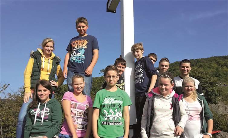 Die Jugendlichen der Brassband Fidele Lähmdeuwele hatten viel Spaß auf der Sommerrodelbahn in Altenahr. privat