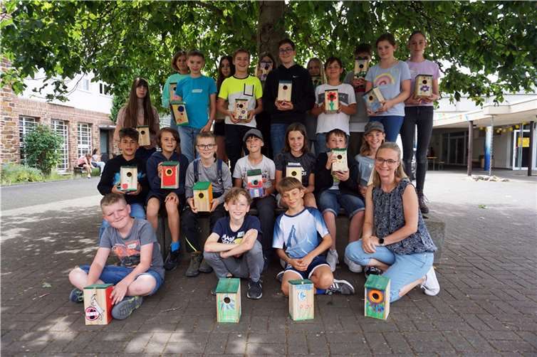 Die Jugendlichen erhielten interessante Einblicke.  Foto: Julia Weiland