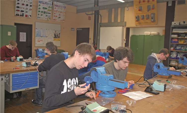 Die Jugendlichen konnten ein Gefühl für die Arbeitswelt entwickeln.