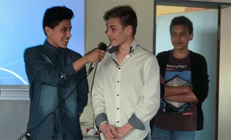 Die Jugendlichen schilderten ihre Erlebnisse.