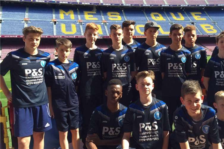 Die Jugendlichen zeigten eine tolle Mannschaftsleistung.privat