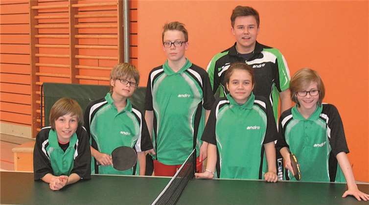 Die Jugendmannschaft des TTC Erpel hat sich prächtig geschlagen.privat