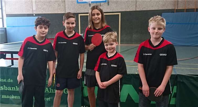 Die Jugendmannschaft holte den ersten Punkt.privat