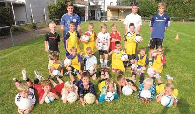 Die Jugendmannschaften, wie hier die F-Junioren, suchen für die kommende Spielzeit 2013/2014 Verstärkungen ihres Trainer- und Betreuerteams. privat