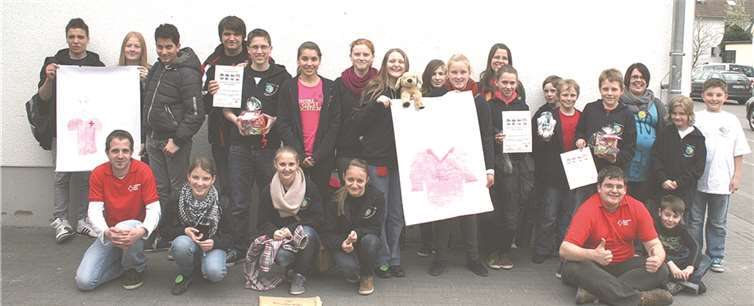 Die Jugendrotkreuzler freuen sich auf viele Gäste beim Sommerfest zum Jubiläum. privat