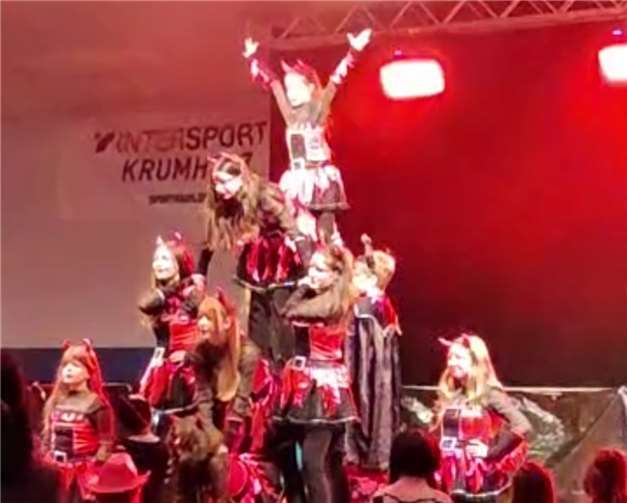 Die Jugendshowtanzgruppe DancingDevils.  Fotos: privat