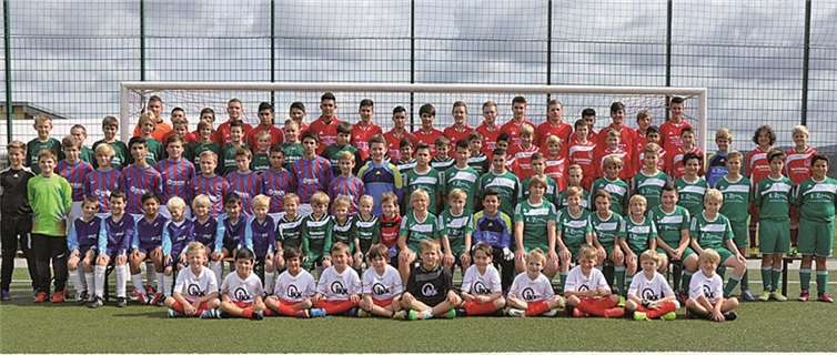 Die Jugendspielgemeinschaft in der Saison 2013 - 2014.privat
