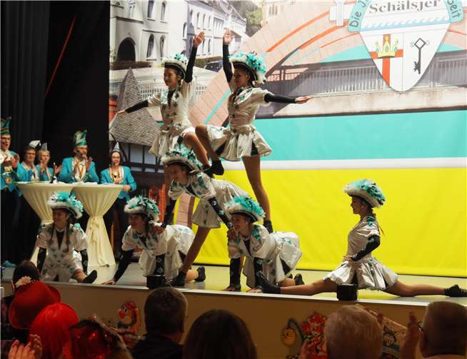 Die Jugendtanzgruppe der Schälsjer. Fotos: HH