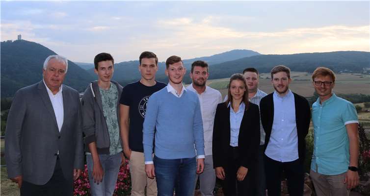 Die Junge Union Brohltal mit Guido Ernst (MdL).privat