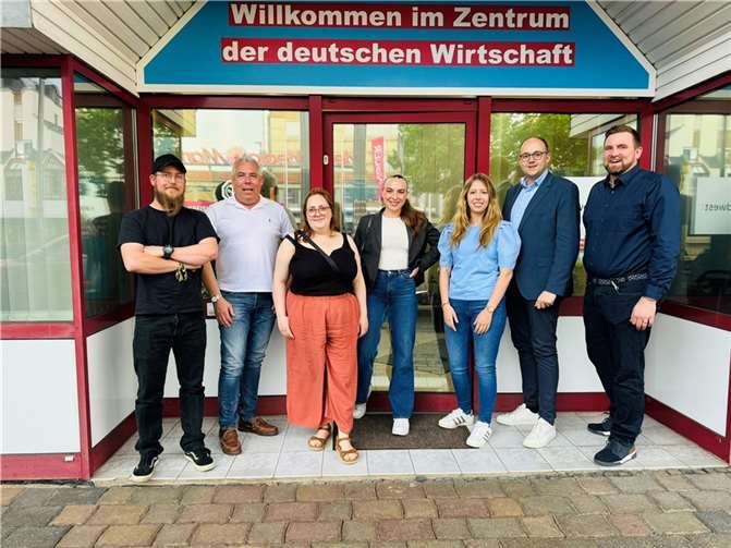 Die Junge Union und die jungen Handwerker. Foto: privat