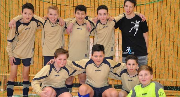 Die Jungen-Fußballmannschaft des Jahrgangs 2004/2005 beim Fritz-Walter-Cupprivat