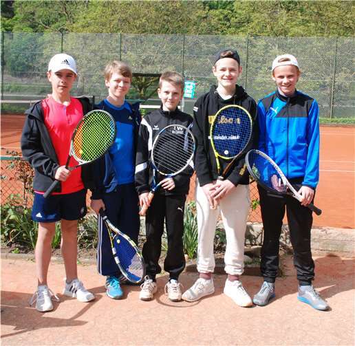 Die Jungen U15 1 Mannschaft.