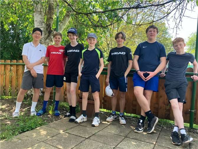 Die Jungen U15.