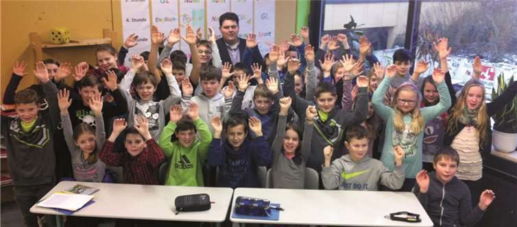 Die Jungen und Mädchen der Klassenstufe fünf freuen sich auf die Neuzugänge, die ab 13. Februar aus der Region an der Konrad-Adenauer-Schule angemeldet werden können.MT