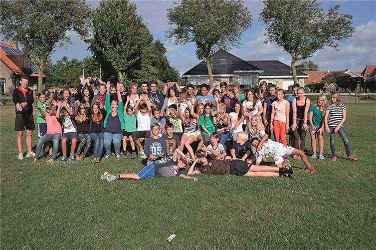 Die Jungen und Mädchen erlebten auf Ameland eine tolle Ferienzeit. privat