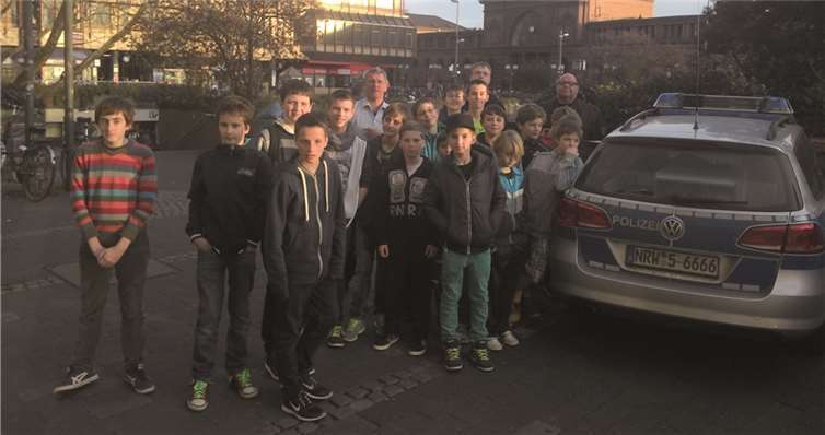 Die Jungengruppe „Explorer Boys“ mit Eduard Schupp, Matthias Uhl und Georg Schroeter. privat