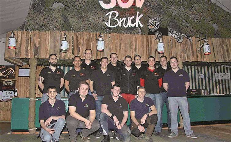 Die Junggesellen aus Brück freuen sich auf ein unterhaltsames Wochenende am 27. und 28. März. Paul Dresen