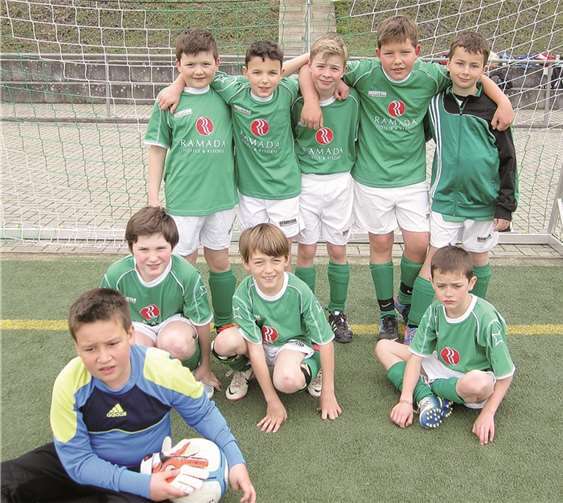 Die Jungs aus Dieblich wurden beim Fußballturnier der Grundschulen im Kreis Dritte.privat