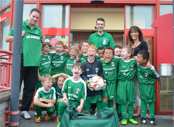 Die Jungs freuen sich schon auf die Meisterschaftsspiele. Privat