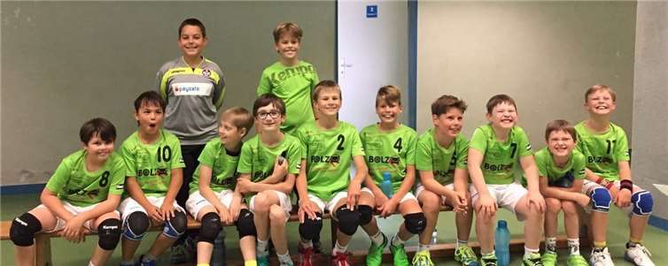 Die Jungs hatten trotz der Niederlage Spaß.Privat