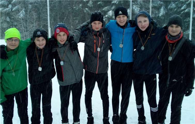 Die Jungs konnten mit ihren Leistungen sehr zufrieden sein... privat