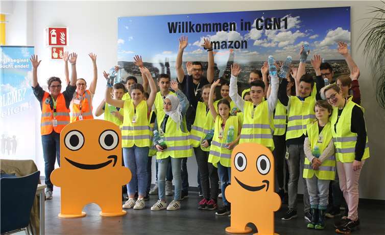 „Das kann ich auch!“ Die Jungs und Mädels konnten beim Girls‘ und Boys‘ Day in die verschiedenen Abteilungen hineinschnuppern sowie tatkräftig mit anpacken. Amazon