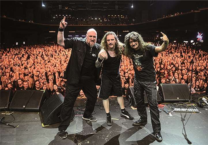 Die Jungs von „Rage“ wollen auch im Juz-Live-Club das Publikum zum Rocken bringen. privat
