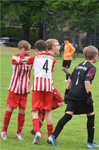 Die Jungs waren fest entschlossen, sich den Traum vom Finale zu erfüllen.