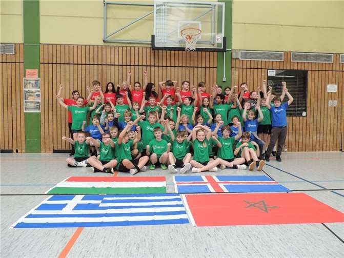 Die Jungwölfe wurden die Sieger bei der Handball Mini U21 WM im Handballverband Rheinland. Quelle: Sportfreunde Puderbach